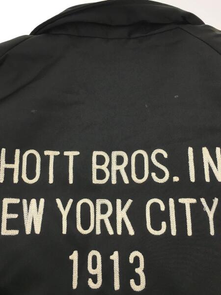 Schott(ショット) / コーチジャケット/裏ボア/L/ナイロン/BLK/3182017