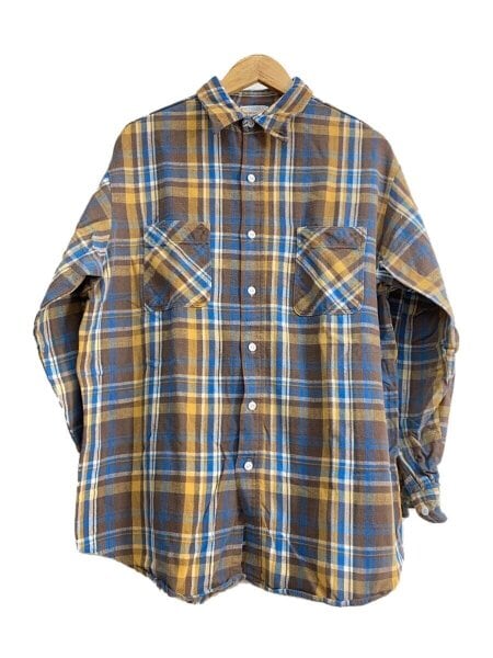 BIGMAC(ビックマック) / 70S/ネルシャツ/XL/コットン/BRW/チェック