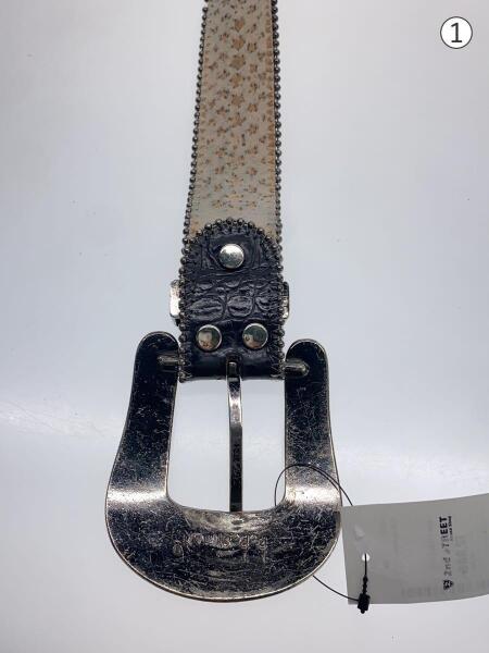 b.b.simon(ビービーサイモン) / ベルト/レザー/BLK/メンズ | 中古品の