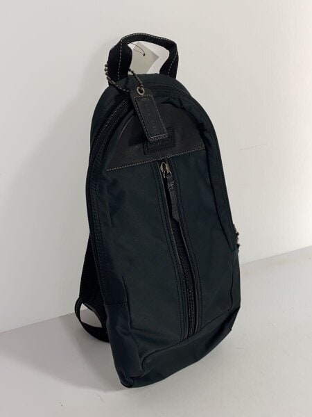 COACH(コーチ) / スリングバッグ/ワンショルダーバッグ/ナイロン/BLK