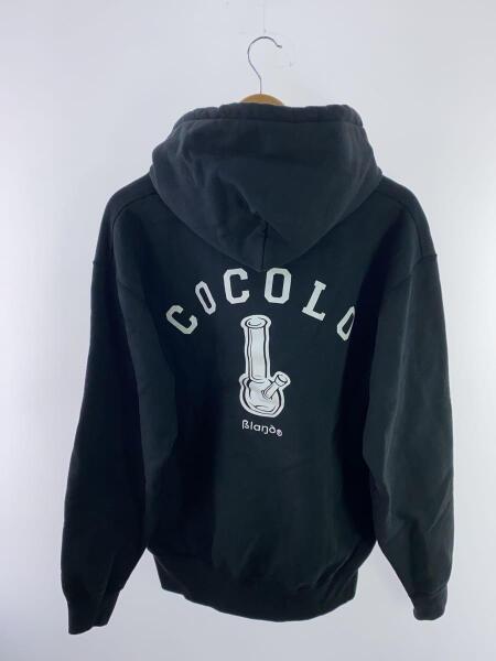 COCOLO BLAND(ココロブランド) / 胸ロゴパーカー/バックプリント/裏