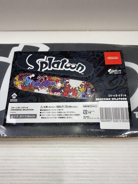 Nintendo(ニンテンドー) / スプラトゥーンスケートボードデッキ/BLK/未