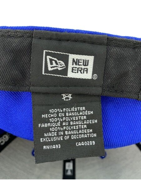 NEW ERA(ニューエラ) / キャップ/7 3/8/ポリエステル/BLU/無地/メンズ
