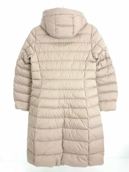 UNIQLO(ユニクロ) / ロングダウンジャケット/S/ナイロン/ベージュ/無地