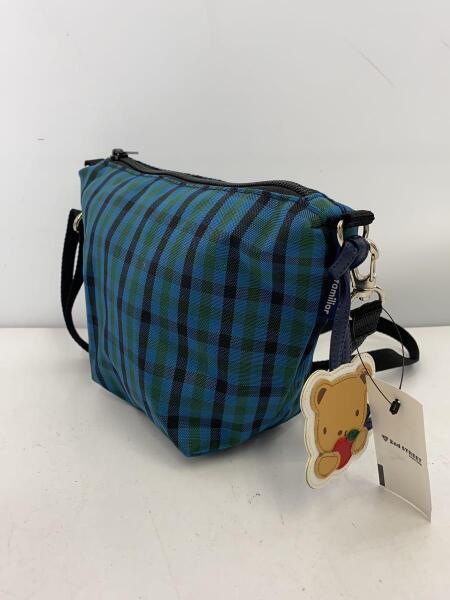 familiar(ファミリア) / ショルダーバッグ/ナイロン/GRN/チェック