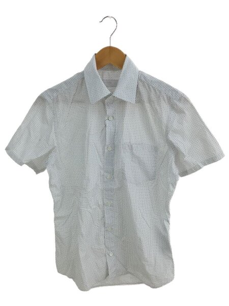 PRADA(プラダ) / 半袖シャツ/--/37//コットン/ホワイト/白/ドット/胸