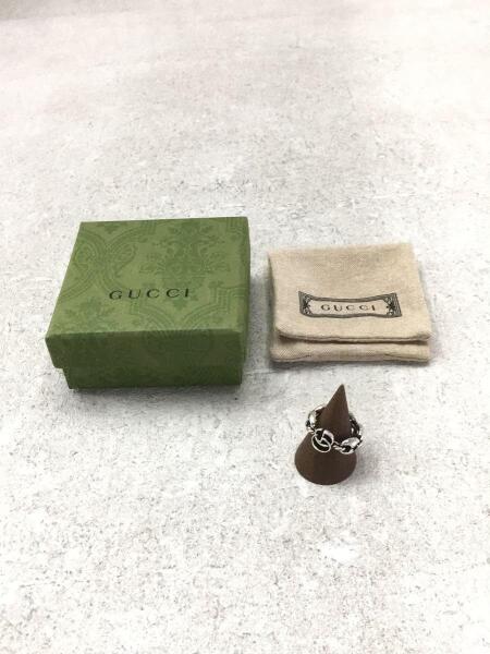 GUCCI(グッチ) / ダブルGマリーナチェーンリング/SV925/14号/SLV