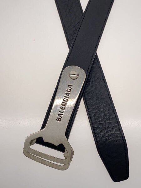 BALENCIAGA(バレンシアガ) / 23SS/箱付/ベルト/レザー/BLK/メンズ