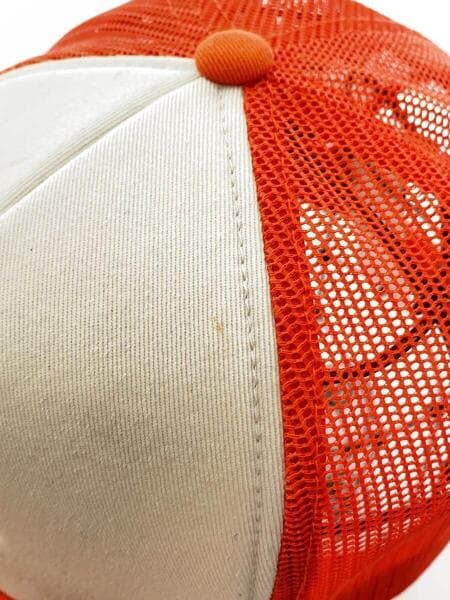 STUSSY(ステューシー) / メッシュキャップ/コットン/オレンジ/メンズ