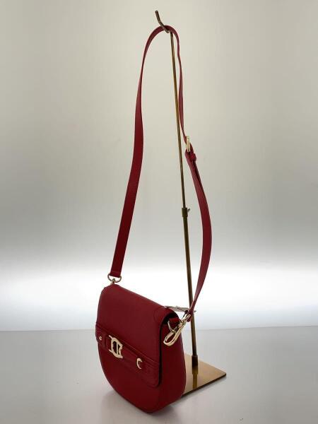 AIGNER(アイグナー) / ショルダーバッグ/レザー/レッド/無地 | 中古品