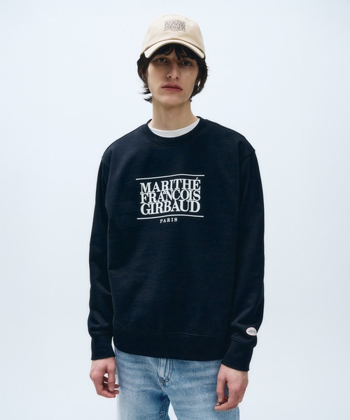 MARITHE + FRANCOIS GIRBAUD | CLASSIC LOGO SWEATSHIRT - Buyee, an