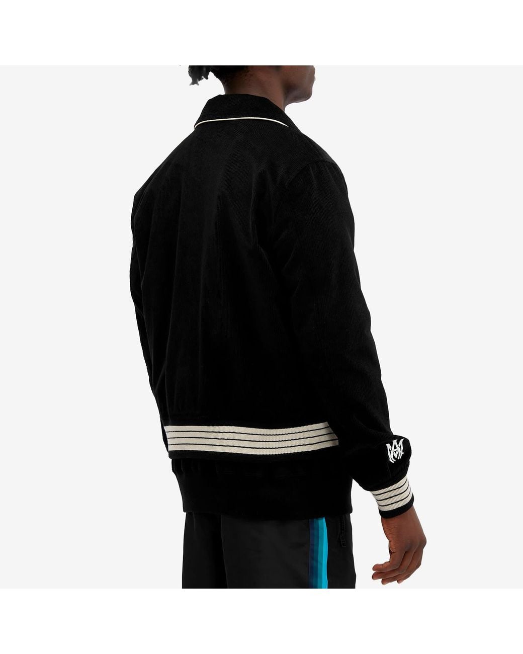 Amiri Corduroy Teddy Jacket in Black for Men | Lyst