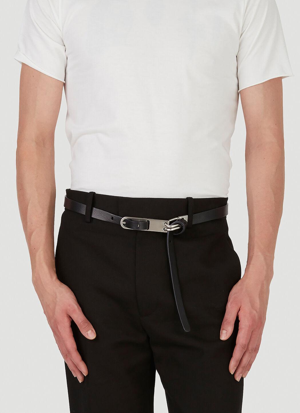 Rick Owens Leather Belt in Black for Men | Lyst Canada