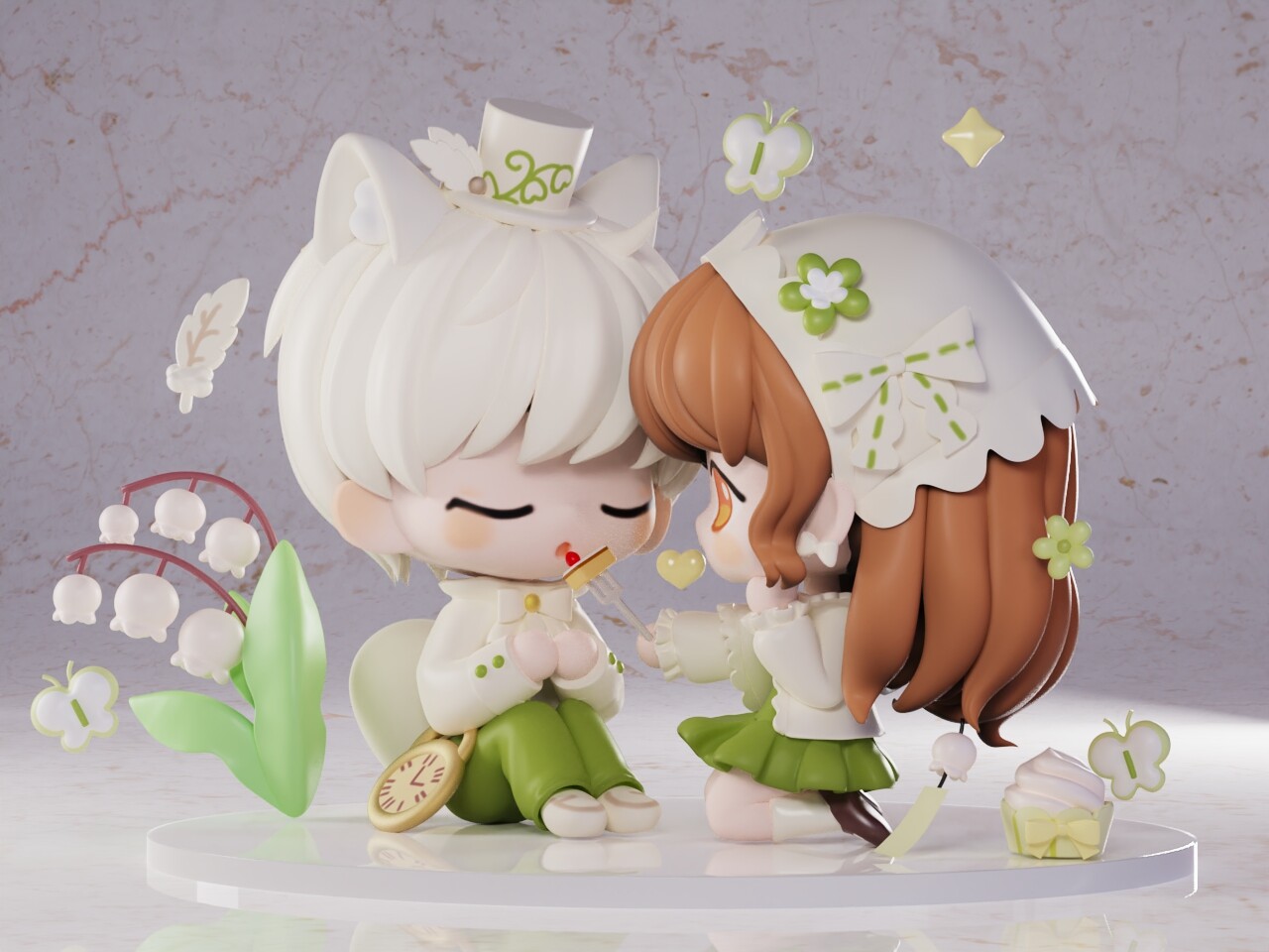 ArtStation - 光与夜之恋齐司礼原画小红书@松芒