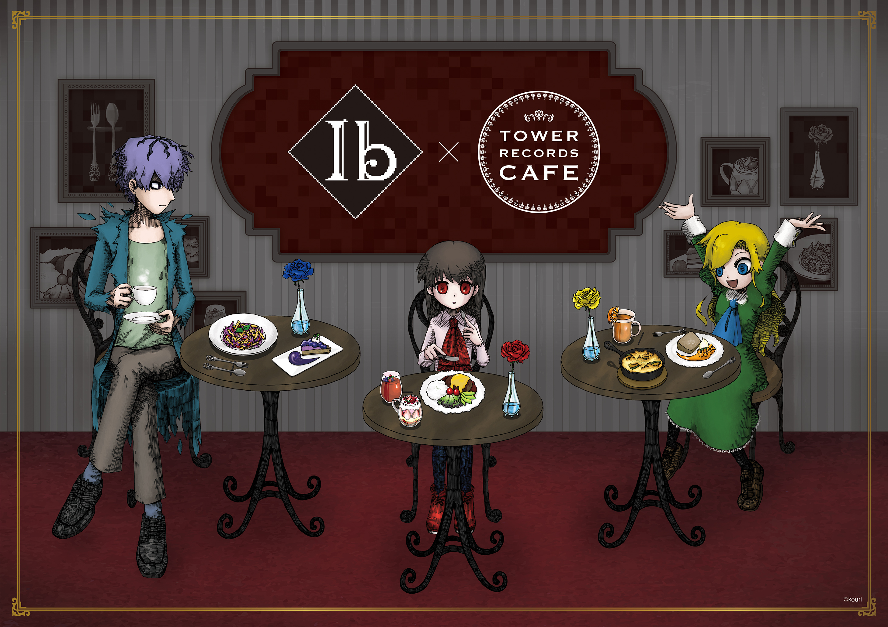 美術館を舞台とした探索型ホラーアドベンチャー『Ib』 × TOWER RECORDS