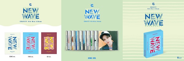 CRAVITY｜4枚目のミニアルバム『NEW WAVE』で6か月振りにカムバック