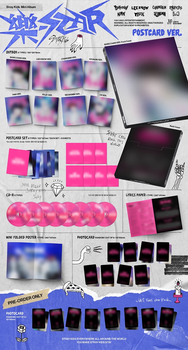 Stray Kids｜ミニアルバム『樂-STAR (ROCK-STAR)』リリース！ - TOWER