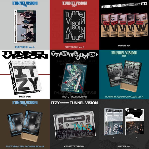 ITZY 韓国11枚目のミニアルバム『TUNNEL VISION』で11月カムバック
