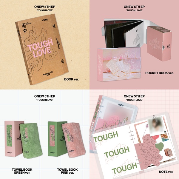 ONEW (SHINee) 韓国5枚目のミニアルバム『TOUGH LOVE』で3月リリース