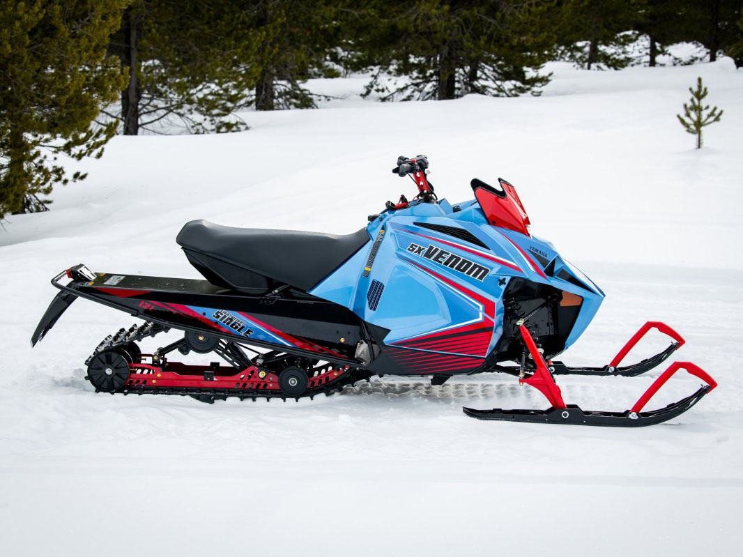 New 2024 Yamaha SXVenom | Snowmobiles in Rexburg ID | Ice Blue