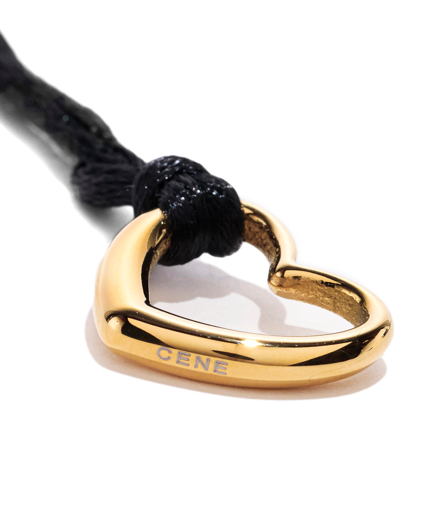 ゴールド]マルチWAYハートコードネックレス