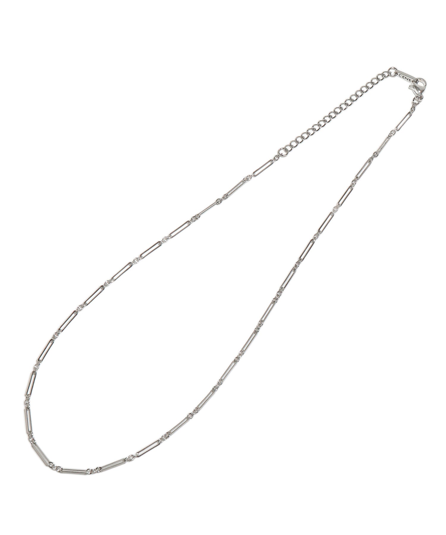 シルバー]リンクチェーンネックレス