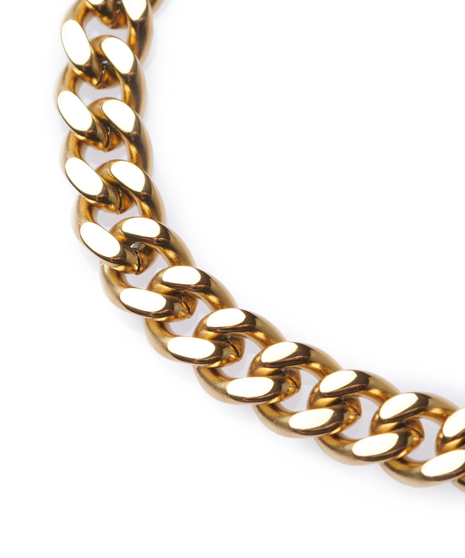 ゴールド]チェーンブレスレット/8mm