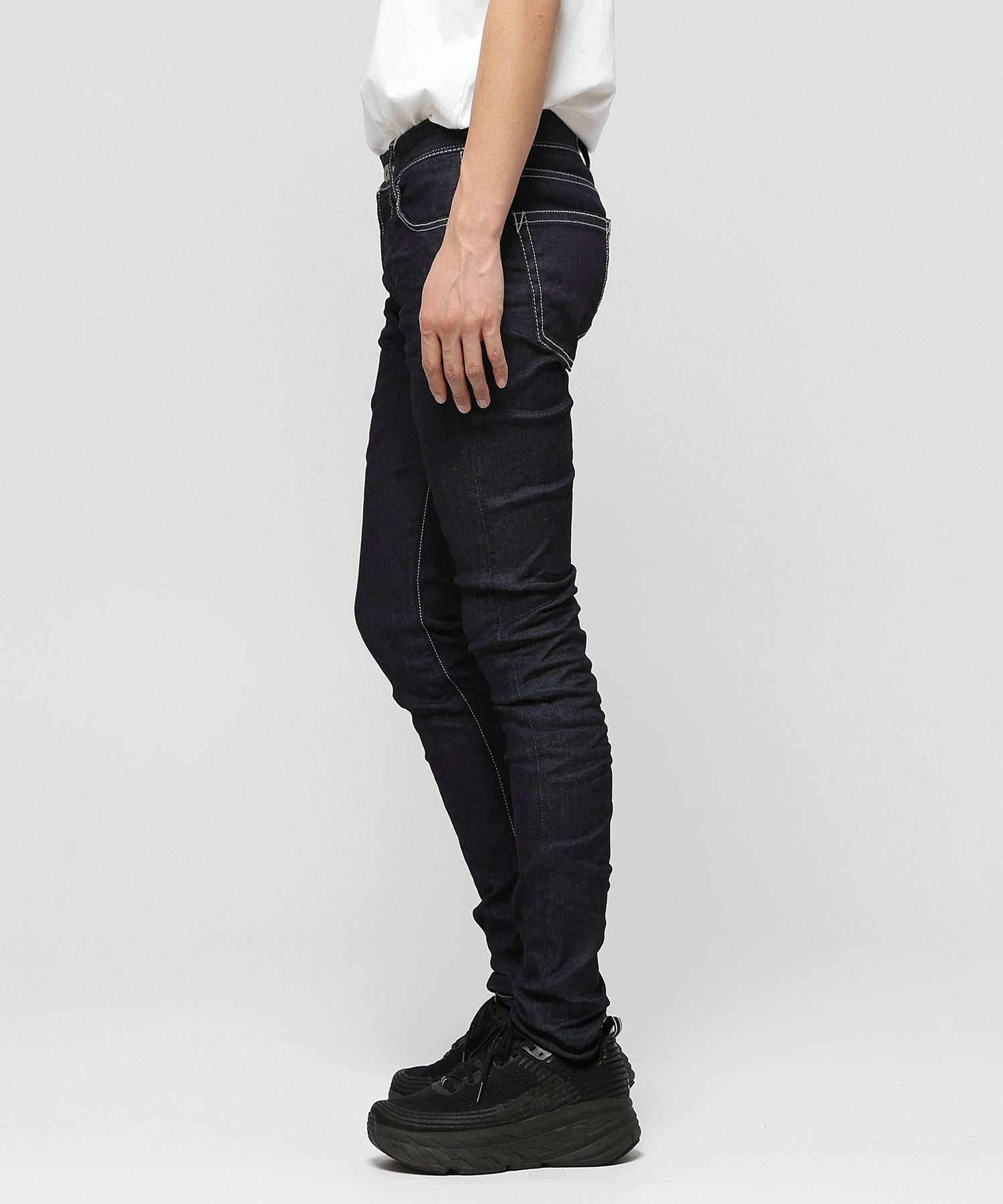 One Wash Power Stretch Skinny Denim Pants [VJP2225] – CENO.JP