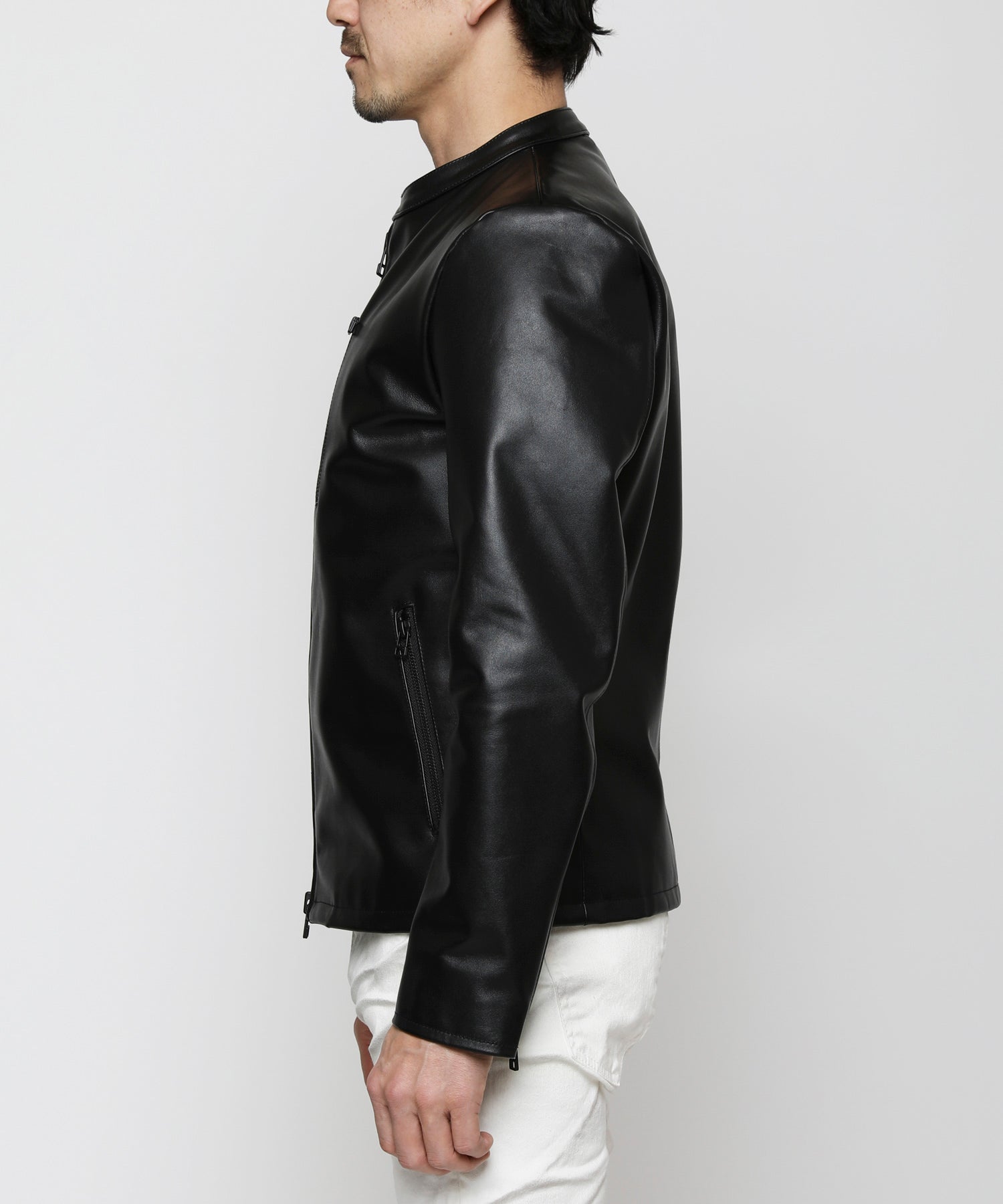 Cow Leather Single Riders Jacket [VJJ080] – CENO.JP
