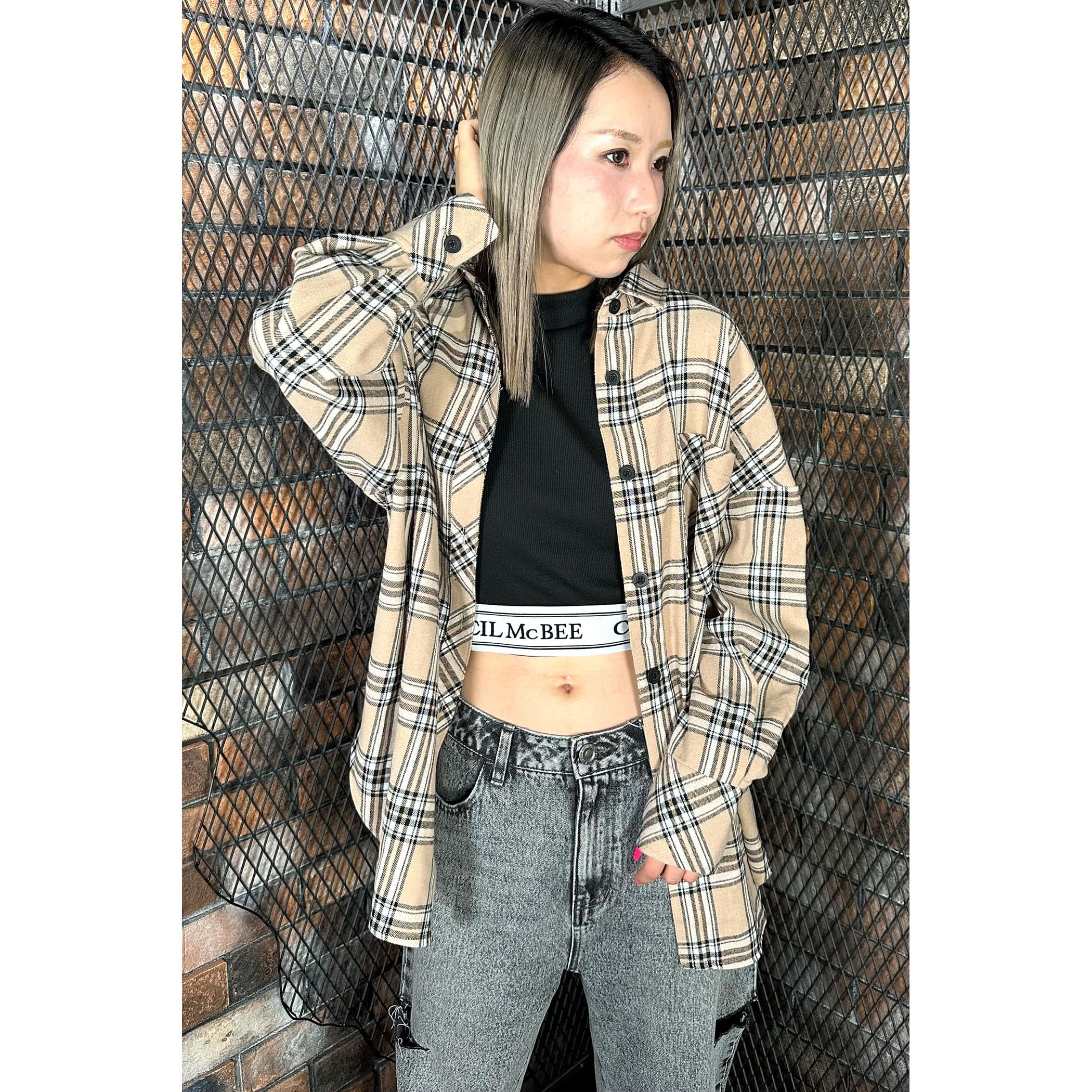 ゆるシャツxロゴリブインナーSET｜REVIVAL LOGO LINE｜CECIL McBEE