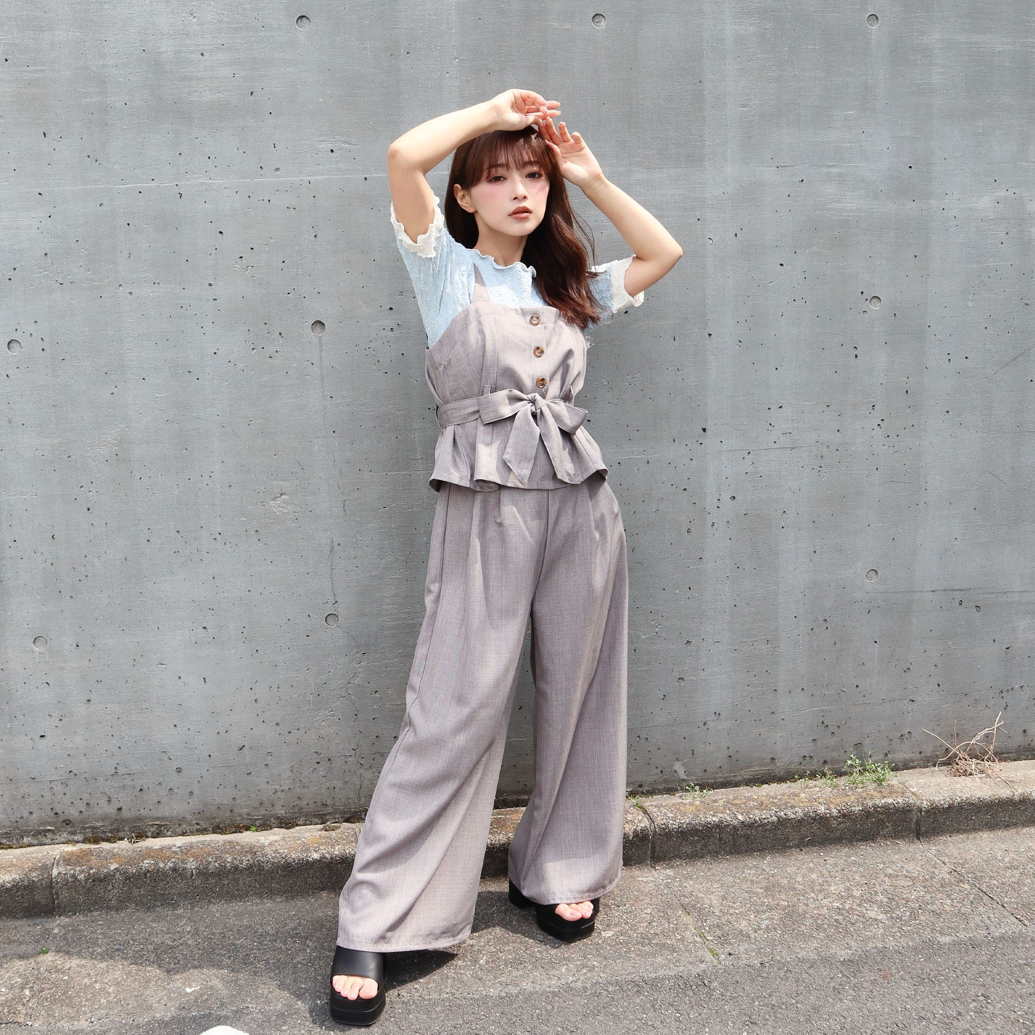 ビスチェxワイドパンツ セットアップ｜セットアップ｜CECIL McBEE