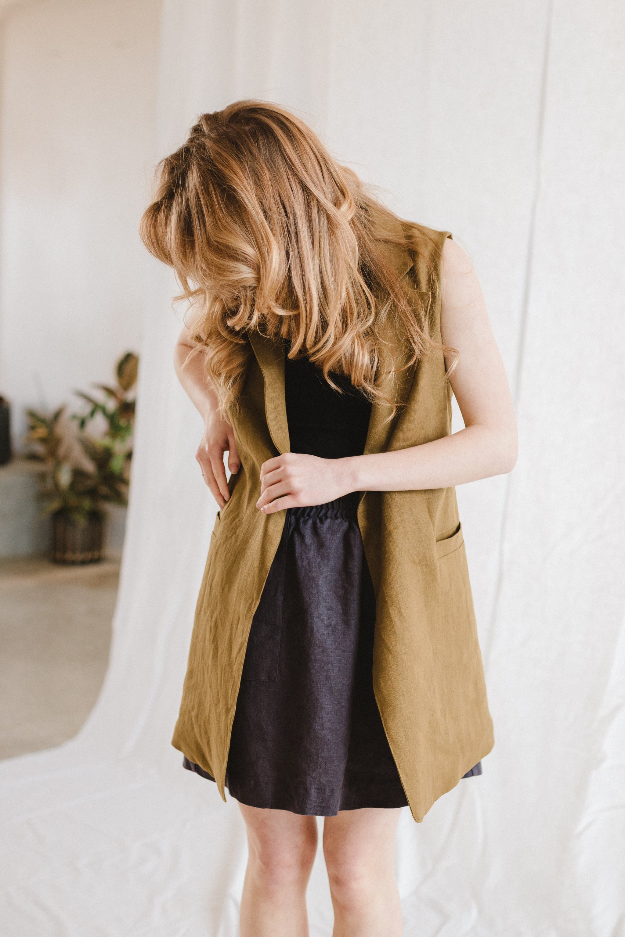 Linen Vest