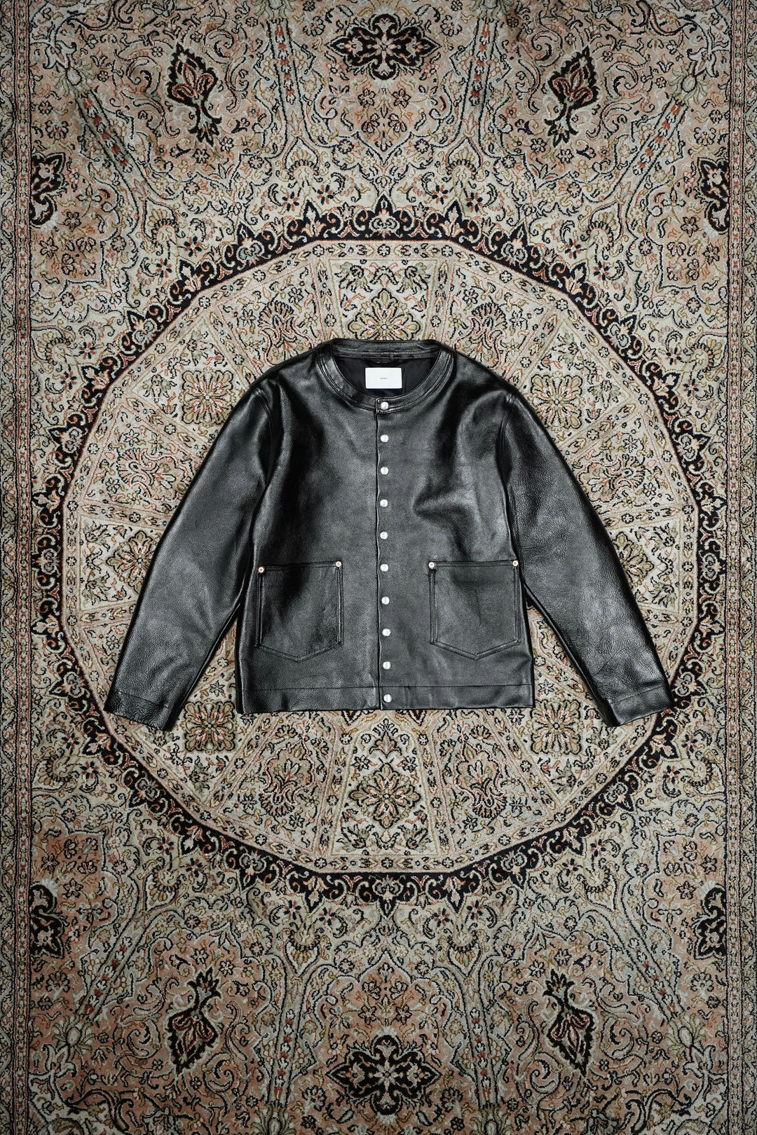 SUGARHILL(シュガーヒル)26SSのSHRINK POCKET JACKET(BLACK SHRINK