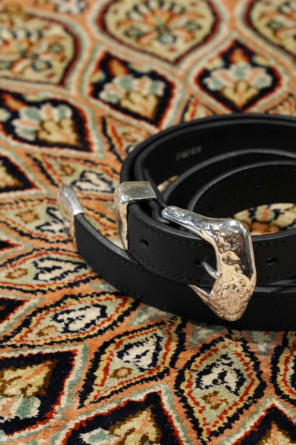 SUGARHILL(シュガーヒル)のMULTI LEATHER BELT WITH SILVER BUCKLE