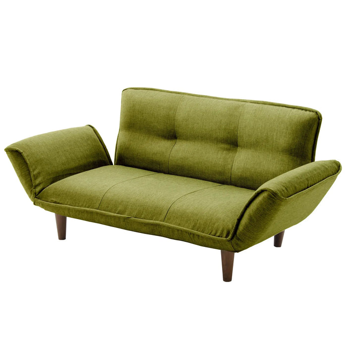 カウチソファ 2人掛け「KAN」タスク・テクノ生地スタイル — 【セルタン