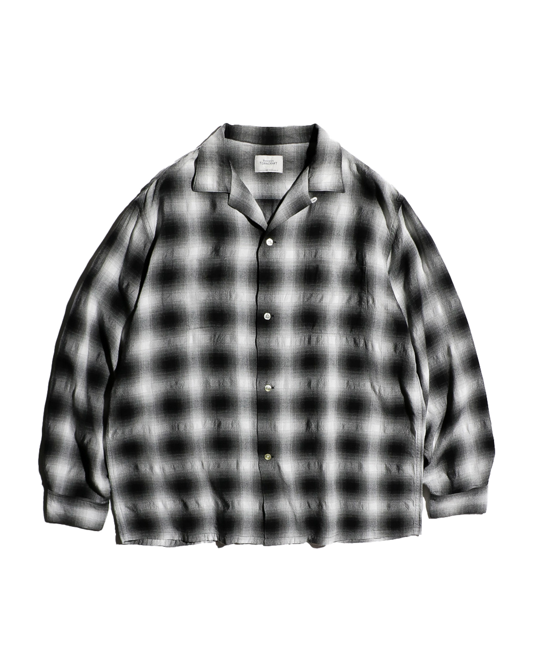 TOWNCRAFT / 60S OMBRE LOOP COLLAR SHIRT MADE IN JAPAN – C.E.L.