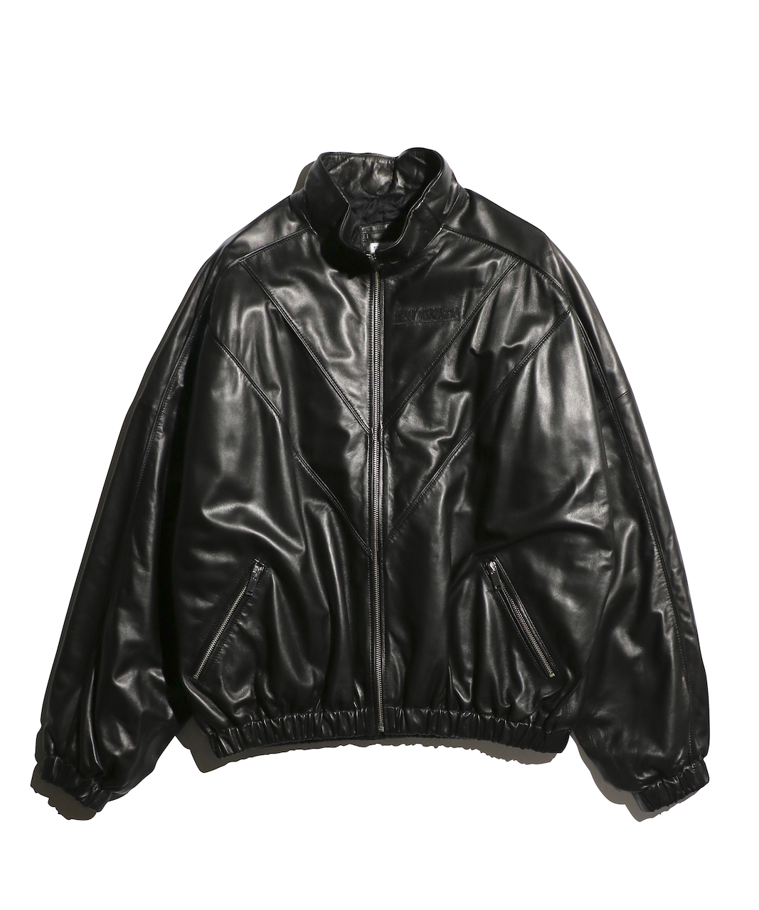 WILLY CHAVARRIA / TRACK JACKET LAMB LEATHER – C.E.L.STORE NOTE
