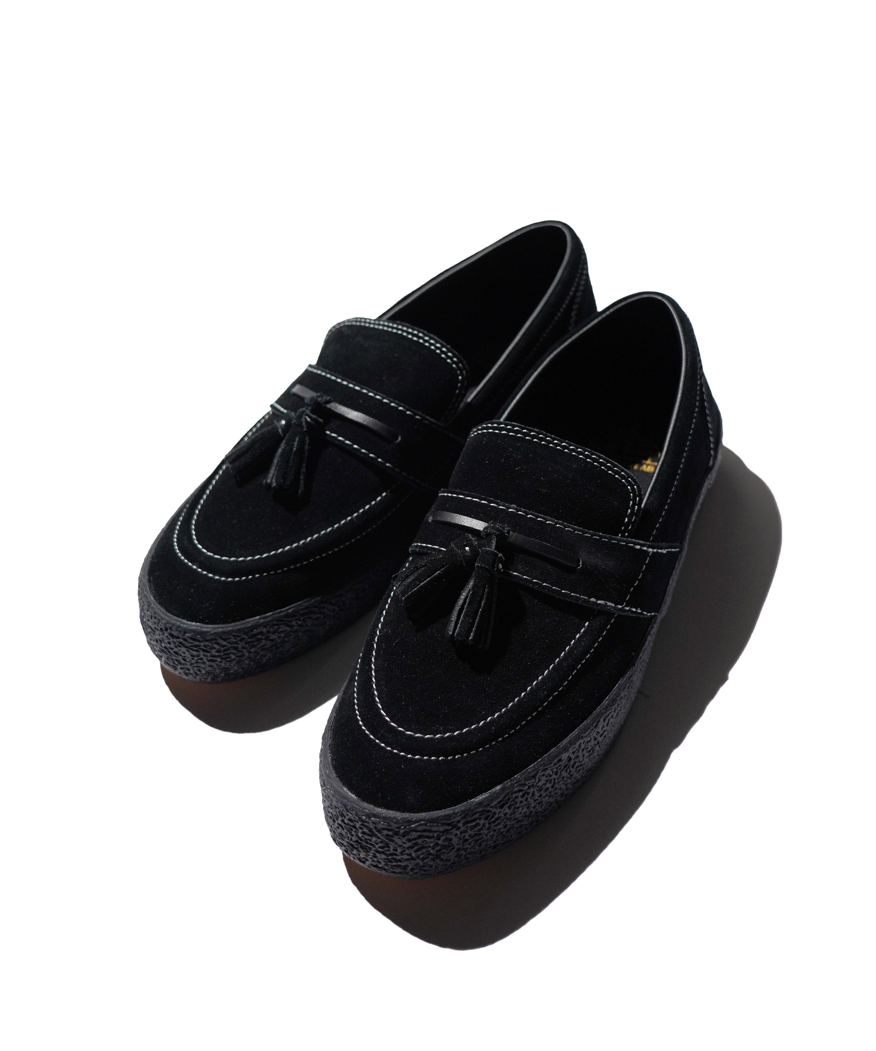 Last Resort AB / VM005 Loafer (Black/Black/White Stitch) – C.E.L.
