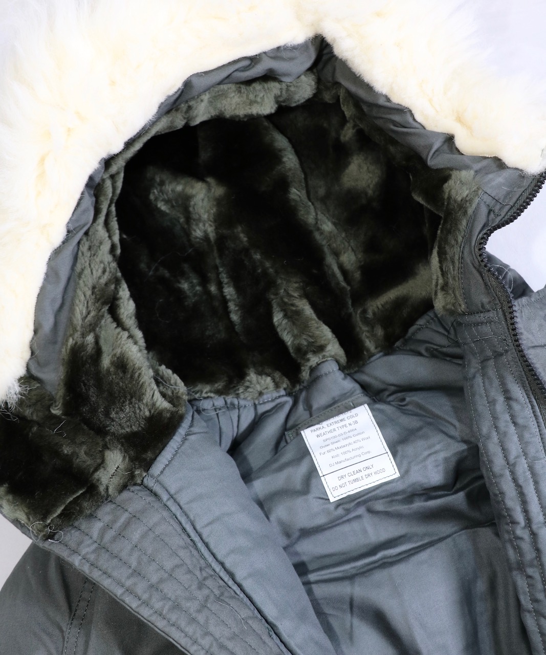 U.S MILITARY / EXTREME COLD WEATHER N3B PARKA DEAD STOCK – C.E.L.