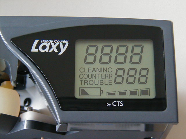 紙幣計数機 ハンディカウンター ラクシー