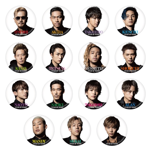 EXILE LIVE TOUR 2018-2019 “STAR OF WISH” TOUR GOODS