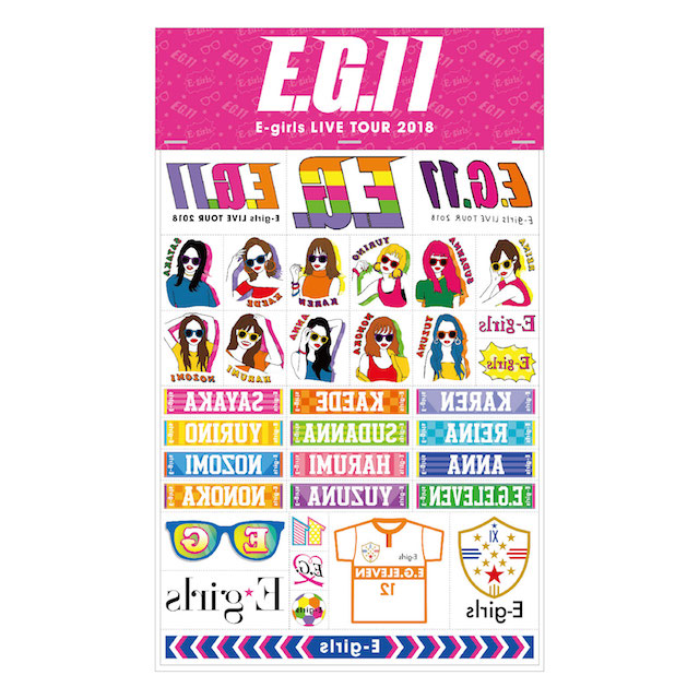 E-girls LIVE TOUR 2018 ～E.G. 11～ TOUR GOODS | LDH Girls mobile