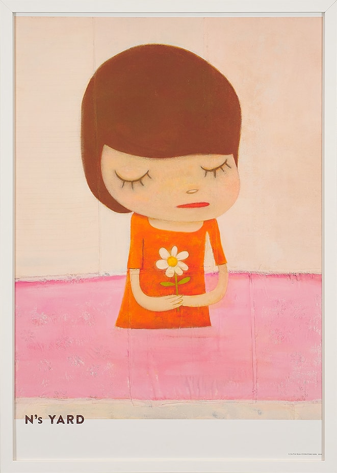 奈良美智 Yoshitomo Nara In the Pink Water (ポスター) | ONLINE