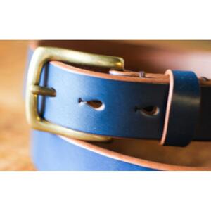 minca】幅30mmベルト/34インチ 栃木レザーの希少な「ハーネスレザー