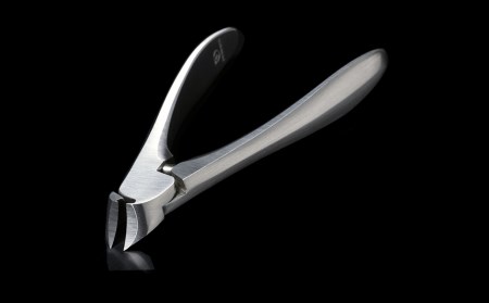 SUWADA] つめ切り クラシックL 茶革ケースセット ニッパー型爪切り