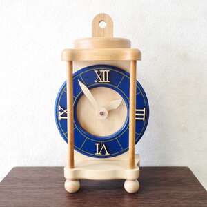 掛け時計にも置時計にも！オシャレな木製時計 時計 壁掛け時計