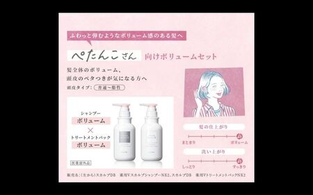 シャンプー スカルプD ボーテ シャンプー2本+トリートメントパック2本