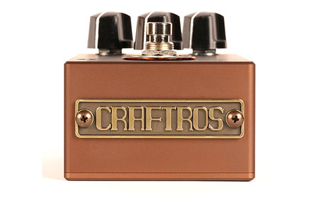 Spiritus CRAFTROS オーバードライブ ファズペダル ギター