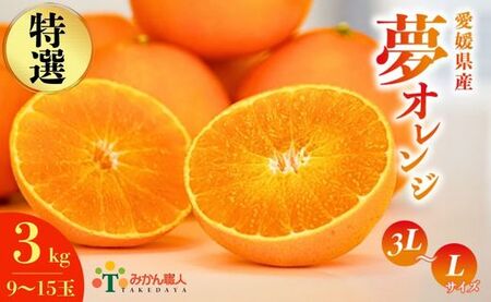 紅まどんなと同品種】【特選品】 夢オレンジ まどんな 3kg 武田屋