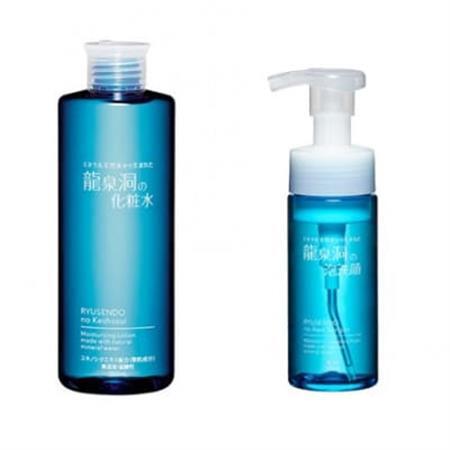 龍泉洞の化粧水・龍泉洞の泡洗顔セット_化粧品 スキンケア コスメ 美容